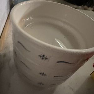 4 Longaberger blue classic bowls